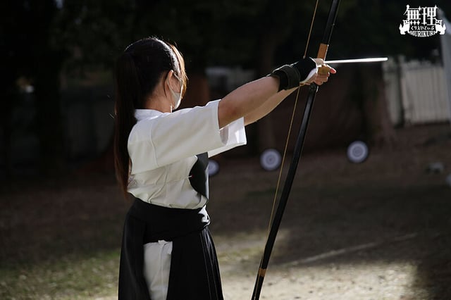 練習中に弓道部女子2人をパワハラ性指導で掌握して言いなりW穴奴● 10