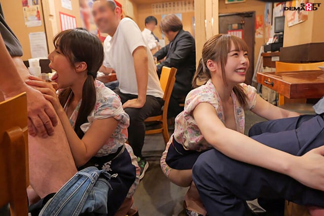 たった千円で超ペロペロに…?! 早い・安い・ヌきまくりで話題の即尺ヌキありセンペロ酒場に密着! SODstar×SENZ 小倉由菜 3