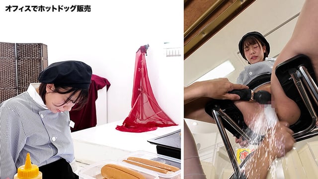 人気 AV 女優が挑戦!イカサレ屋台の中で 潮吹きながらホットドッグ売ってください!天馬ゆい 赤名いと 11