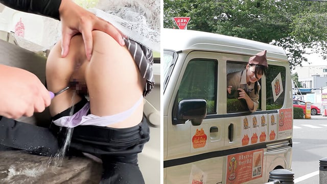 人気 AV 女優が挑戦！イカサレ屋台の中で 潮吹きながらホットドッグ売ってください！逢月ひまり 小坂ひまり 6