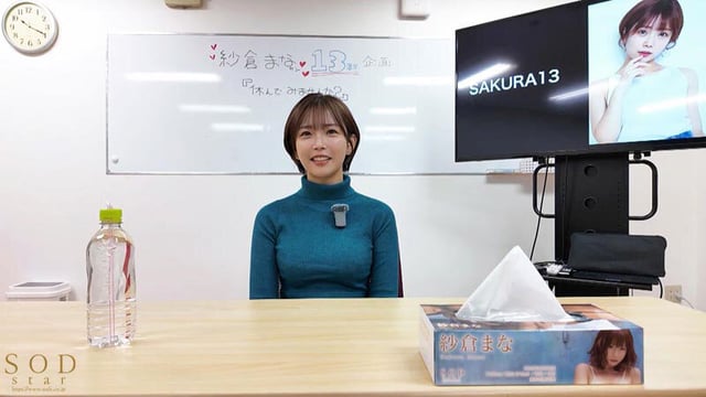 【限定特典映像収録】紗倉まな 113日ぶり、SEX撮影解禁。【発射無制限】史上初の21時まで撮影しない、完全オフのプライベート休日。最後は2人っきりのホテルで、男女がガチで求め合うセックス。 2