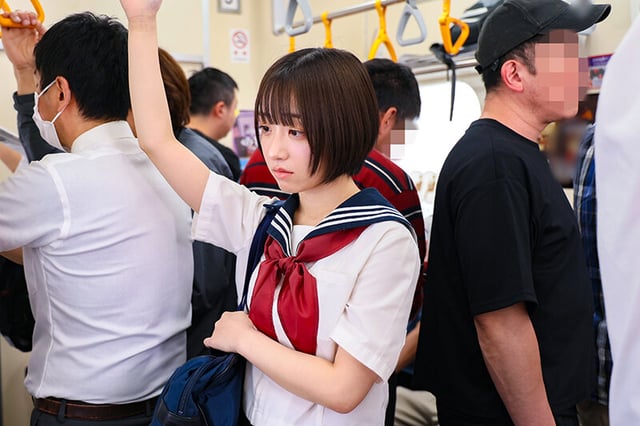 通学中の田舎J〇に強●ビッグバンローター！2 何度絶頂しても止まらない激震波動にガニ股痙攣失禁！失禁汁アクメ電車は今日も通常運行してるけど？ 8