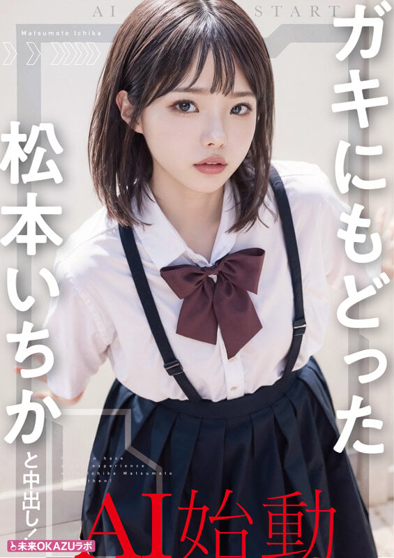 ガキにもどった松本いちかと中出し AI松本いちか始動 6