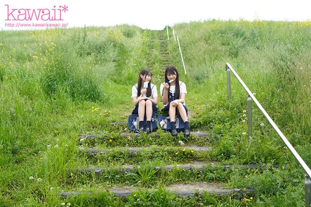 青春の象徴のような爽やか美少女（姉妹）は、義理の父親に痴●被害を受けているらしい…が、何故か通報しない…。気持ちいいって事？ 北岡果林 静河 2