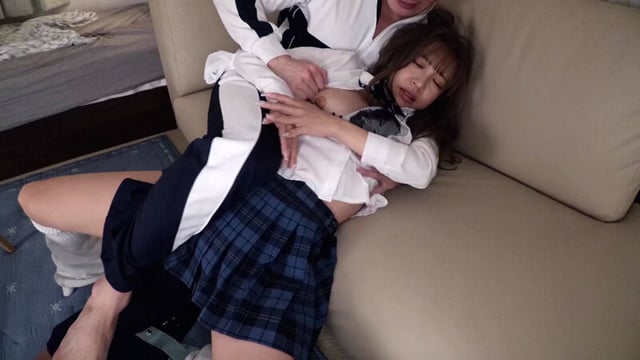 【4K】教え子の制服女子を自宅で強●わいせつ 小那海あや 11