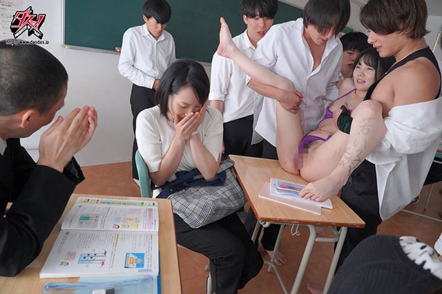 私が…息子の代わりに罰を受けます…落書き授業参観。どの元気いっぱい精子で孕むのかな～（笑）人権無しの子宮内タプタプ中出し制裁 美ノ嶋めぐり 7