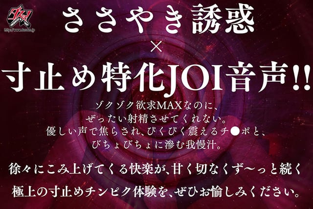ささやき誘惑でチンシコ欲求MAXなのに、絶対に射精させてくれない究極寸止めJOI 美園和花 2