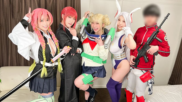 個撮特化 爆乳オフパコ撮影会 町田レンズのBLACK KAMEKO FILE.84 コスイベ終わりの巨乳OLレイヤーと打ち上げハメ撮り おっぱいだらけの生ハメ中出し乱交パーティー 3