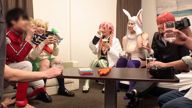 個撮特化 爆乳オフパコ撮影会 町田レンズのBLACK KAMEKO FILE.84 コスイベ終わりの巨乳OLレイヤーと打ち上げハメ撮り おっぱいだらけの生ハメ中出し乱交パーティー 5