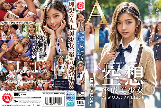 空想平成美少女 AI MODEL AV DEBUT 19