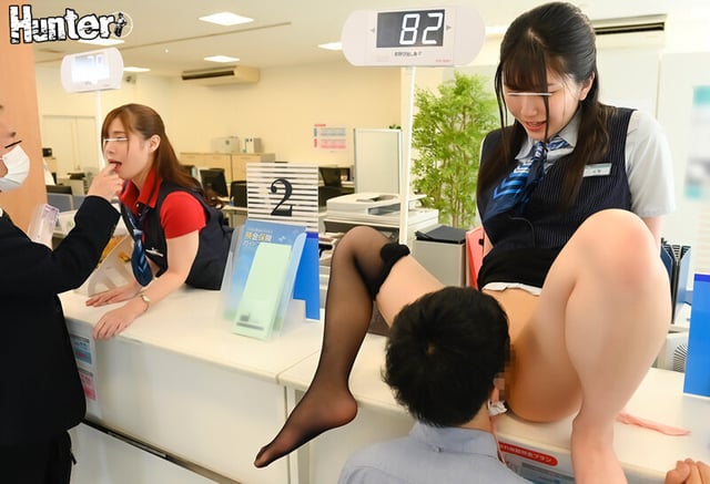 だれとでも定額挿れ放題 銀行編 その地方銀行はお金以外に、おち○ちんも銀行内の職員なら営業時間中は誰にでも出し挿れ自由、挿れ放題! 8