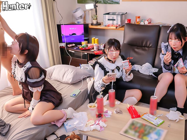 ボクの部屋はいつの間にかワケあり家出地雷系女子たちの溜まり場！ゴムさえ付ければHは決して嫌がらないし文句言わない！でも気持ち良くないのかほぼ無反応！でも無許可ナマSEXしたらアへ顔でイキまくって中出し懇願！！ 7