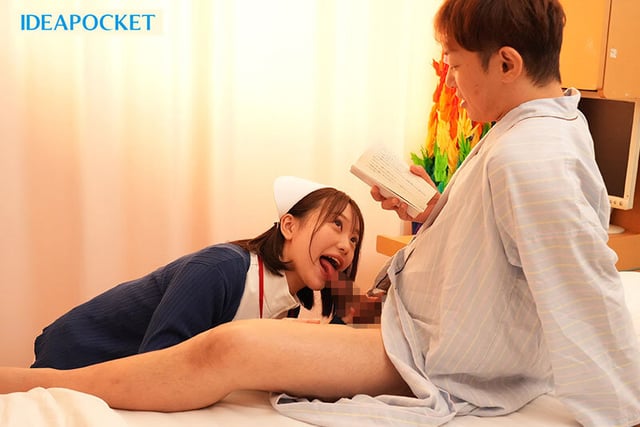 ナースコールで呼べばいつでも笑顔でおしゃぶりご奉仕 あざと可愛い看護師さんが即尺フェラ24時間待機中! 堀北桃愛 8