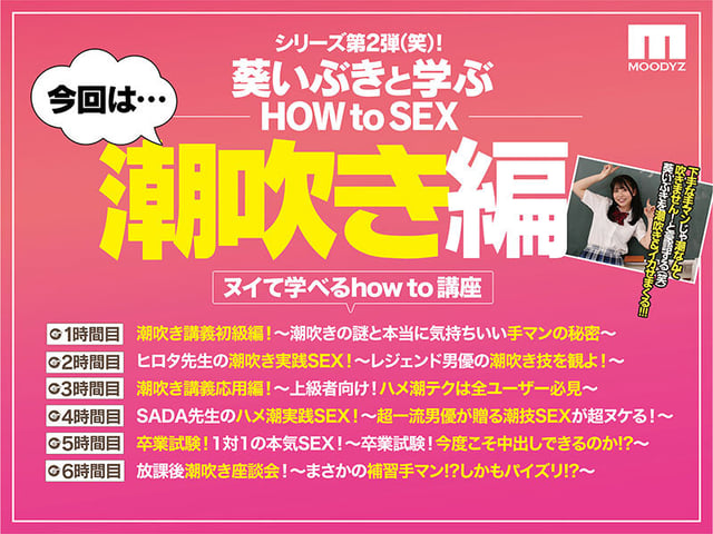 観れば絶対潮吹きさせられる!アナタもヌイて学べる葵いぶきと一緒に!How to SEX!「潮吹きイキできたら中出し」編 2