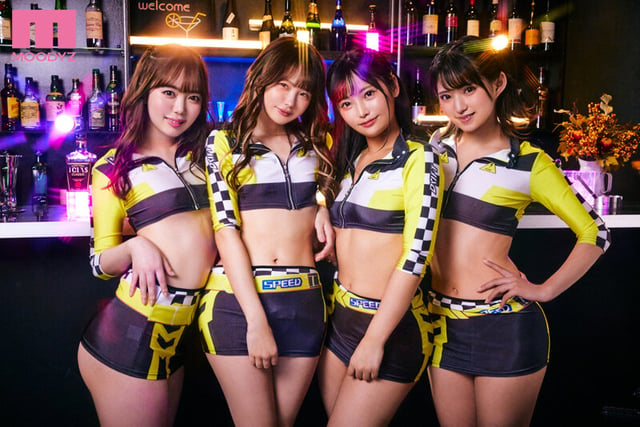 美尻ガールズバー美少女ハーレム 肉尻揺らして腰を振る密着挟み撃ちプレスで何度も射精せるスケベ接客 百瀬あすか 松本いちか 久留木玲 渚みつき 10