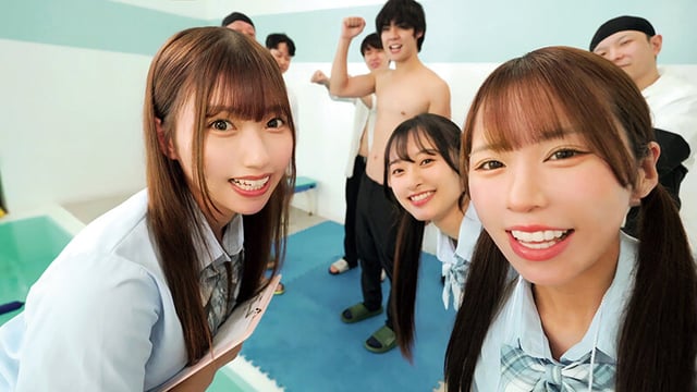 誰にでも股を開く水泳部のヤリマン女子マネージャーたちに全身ぶっかけ42発！！スク水のままいつでもどこでもヤリまくり即ハメ乱交合宿 2