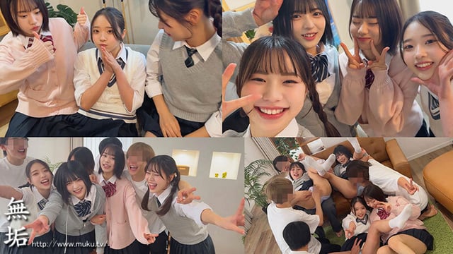 私たち、気持ちいいことにめっちゃドハマり中！ とある日のオフパコ中出し乱交 赤名いと 五芭 虹村ゆみ 二葉エマ 1
