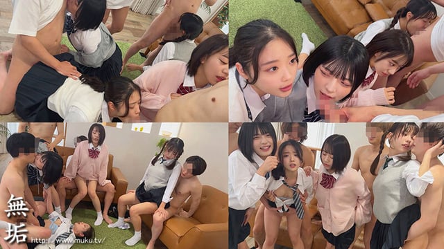私たち、気持ちいいことにめっちゃドハマり中！ とある日のオフパコ中出し乱交 赤名いと 五芭 虹村ゆみ 二葉エマ 4