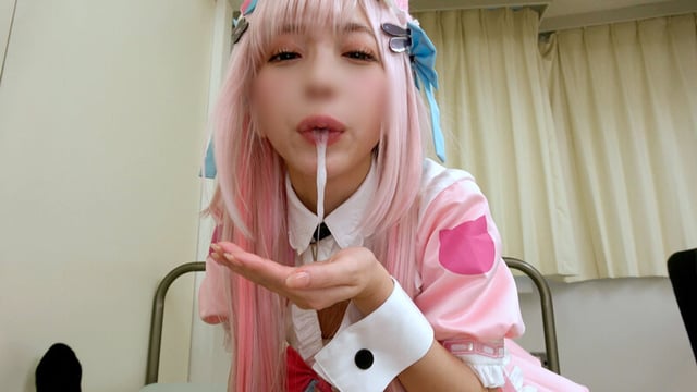 完全主観SEX ガチ天使ちびっこ美少女レイヤーが「全部教えてあげるね」 甘サド痴女責めボイスでキンタマ空っぽになるまで全自動中出しザーメン性接待 12