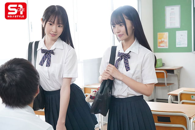 思春期の夏休み幼馴染がふざけて女子同士でキス…見てた僕も興奮しベロキス3Pしまくった 渚あいり 白上咲花 3