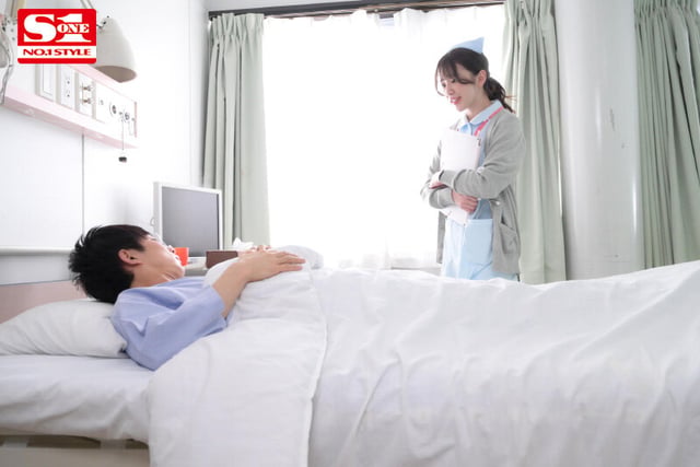 めちゃ推しに弱い!?巨乳ナースに性処理させ続けたこっそり大部屋パイズリ入院性活 宇野みれい 1