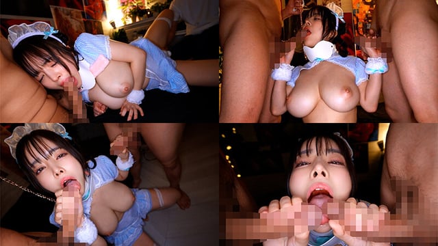 巨乳変態言いなりメイドがドMご奉仕でお漏らしイキ! 羽月乃蒼 18