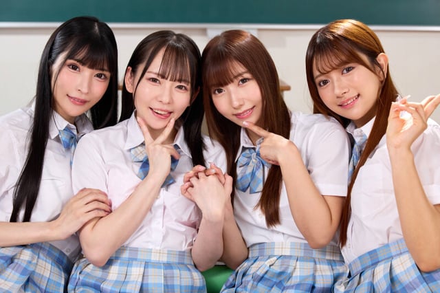 完全主観！顔面最強美少女J系達にパンチラ挑発＆誘惑され、めちゃくちゃ射精しまくった僕 西元めいさ・北岡果林・胡桃さくら・逢沢みゆ 1