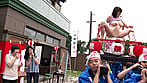 イカレた羞恥祭り強行開催 オマ○コ丸出し女神輿まつり 10