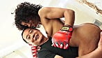 衝撃の日本AV初参戦！あの黒人美女MMAファイターがデビュー！これが霊長類最強のセックスだ！ 6