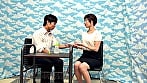池袋で見つけた超敏感お嬢さんがヌルヌル素股に挑戦!何度イッてもガン突きピストンで連続中出し! 1