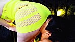 オイルで光るデカ尻 デカ乳 ダイナマイトエロボディで男を虜にする肉感痴女 藤白桃羽 17