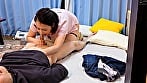 「油断は禁物･･･」「おばさんなんか興味ないよ」と油断させておいて･･･ホームヘルパーの熟女のズボンを下げて半ケツにしてみた･･･ 5