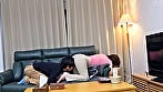 「油断は禁物･･･」「でっぷり肉厚なおばさんの尻なんか興味ないでしょ」ムチ尻ホームヘルパーの熟女にエロいたずら 21