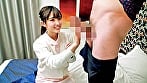 とっても優しいナースさんに早漏ギンギン敏感ち●ぽの介抱してもらいました！！発射寸前なのに優しく触られて、も～限界！ドピュドピュッドピュピュー！！ 6