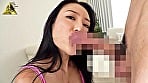 光沢パンストとレオタードで男を悩殺するエロ顔痴女 瀬崎彩音 15
