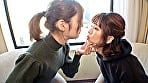 W接吻スプラッシュ 香椎つむぎ×佐藤あいり 16