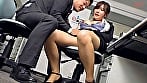 残業中の人妻熟女OL ふたりきりの深夜オフィスで中出し絶頂不倫 HEZ-525 8