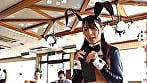 羞恥！高時給に騙されたッ！ファミレスで恥ずかしすぎる逆バニーで働かされている私･･･。～まなつ編～ 5