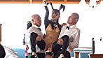 羞恥！高時給に騙されたッ！ファミレスで恥ずかしすぎる逆バニーで働かされている私･･･。～まなつ編～ 12