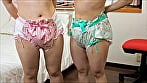 女子大生ゆず&まりなの愛のオムツ交換 20