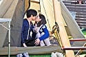 旦那にソロキャンと偽っては息子が通うスイミングスクールの年下コーチとテント不倫をくり返す不貞ママ 古東まりこ 10