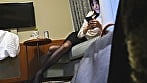 ビジネスホテル無防備オナニー スレンダー美人OL #2 2