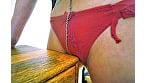 マンズリ愛好女子の淫匂漂うストッキング角オナニー 10