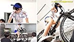 人気 AV 女優が挑戦!オシッコ我慢潮吹きアクメ自転車がイクッ! 咲野瑞希 2