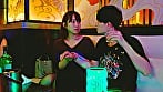 架乃ゆらと沙月恵奈の発情美裸身が濡れ輝く恍惚のネオン 5