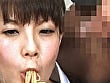 【 AI リマスター版 】お食事中に顔射して食ザー 13