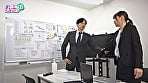 ニンゲン観察 業務中も喧嘩を引きずり不機嫌な彼女に普段はクールな上司彼氏がブチキレ豹変！会議室で執着わからせマーキング中出しSEX 2