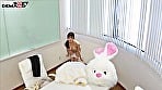 着ぐるみバイトAVデビュー 素直で優しいスーツアクター女子の人より変わってたことは、、、ドM過ぎて、初心を脱ぎ捨ててました。 及川莉央（22） パイパン 9