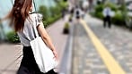 街角で声をかけてパンツの染みを見せてもらう ドラッグストア店員 あいるちゃん 1