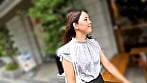 街角で声をかけてパンツの染みを見せてもらう ドラッグストア店員 あいるちゃん 2